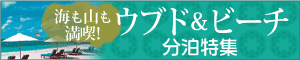 バリ島 ウブド＆ビーチ分泊
