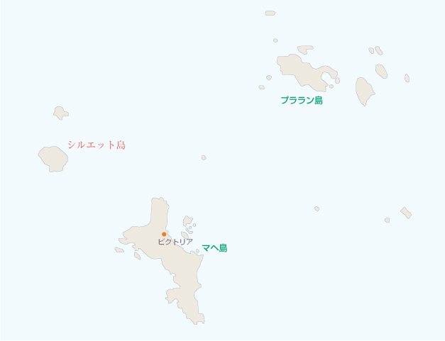セイシェル地図