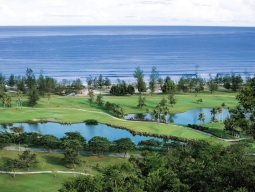 開放的なゴルフコース