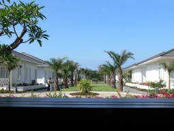 美しく整備されたリゾート内