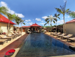 スパ内のプール