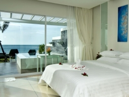 オーシャンプールヴィラの客室