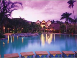 幻想的な夕暮れ