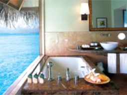 水上ヴィラバスルーム/一例