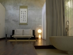 バンガロースィートのリビングスペース