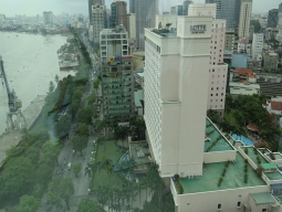 ホテルからの景観