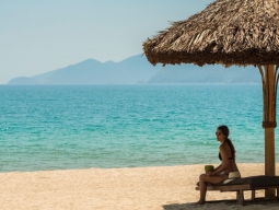 ビーチまでは徒歩1分！