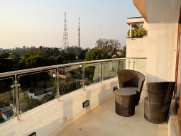 ホテルからの景色