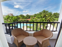 デラックスルーム　バルコニー