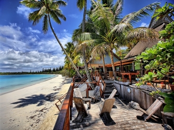 美しい景色が眺められるレストラン