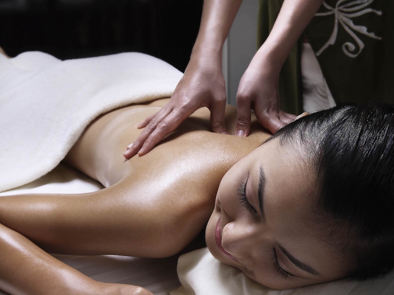 スパで至福のひとときを