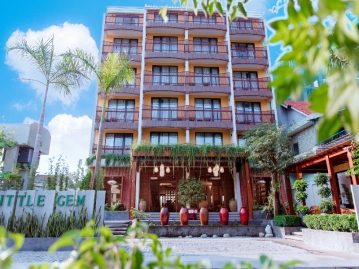 【羽田発/成田着】≪ベトジェット利用≫＼世界遺産ホイアン旧市街まで約15分／広々40㎡以上＆全室バスタブ付♪便利な自転車レンタルサービス有！充実の特典も魅力★『リトルジェム』4日間*送迎＆朝食つき*