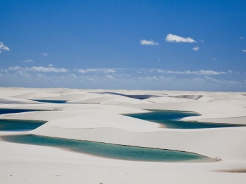 [JALマイル加算可]ブラジル深部の絶景へ☆キラキラの白砂漠大レンソイス&プレギサス川スピードボートで小レンソイスを訪れる 7日間