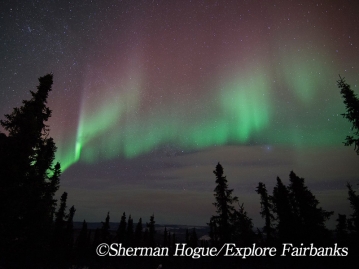 【デルタ航空利用】オーロラ観るならアラスカで！大自然の宿泊施設の中で時間無制限でオーロラ鑑賞！天然温泉の露店風呂等充実施設のチナホットスプリングス滞在！6日間